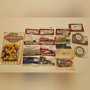 Seed, Star, Bugles Beads